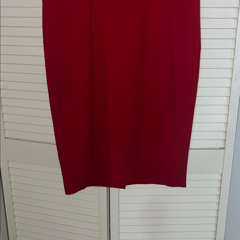 Badgley Mischka Red Dress